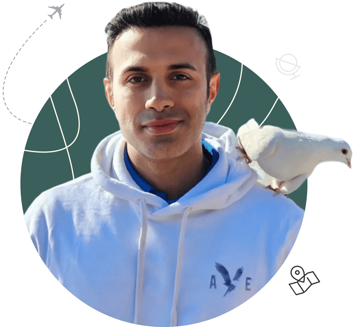 Amir Picture, the man who loves traveling