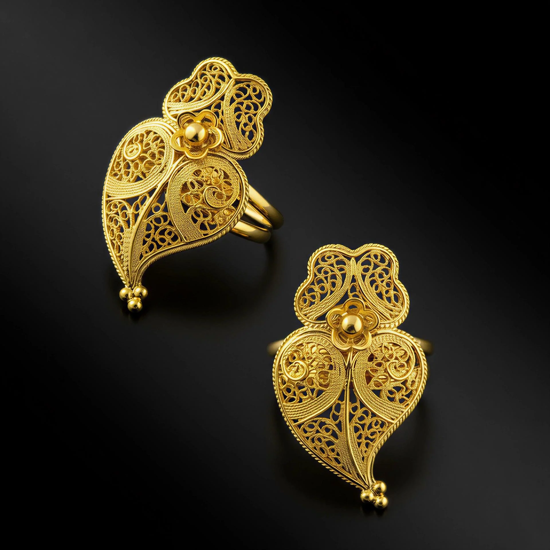 💍 Gold Filigree Jewelry